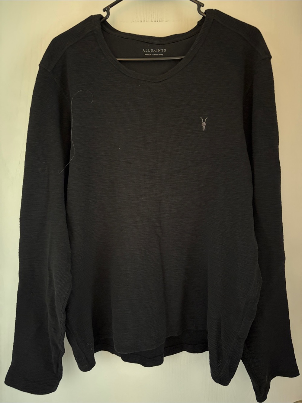 All Saints Ribbed crewneck